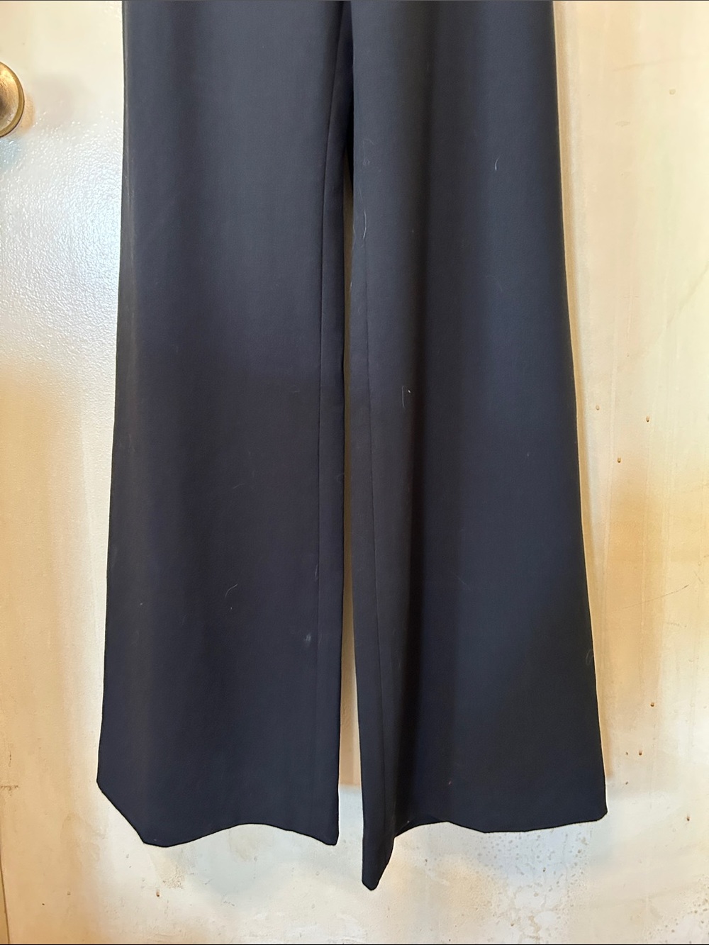 French Connection Black Wide-Leg Spaghetti Strap Jumpsuit size XS - Picture 5 of 10